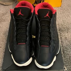 2015 Nike Air Jordan 13 Low Retro Bred Black Red Men's 310810-027 - “SIZE 13”